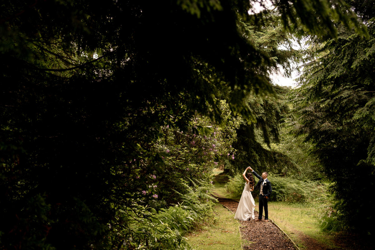 Rhinefield House Hotel - Wedding in garden