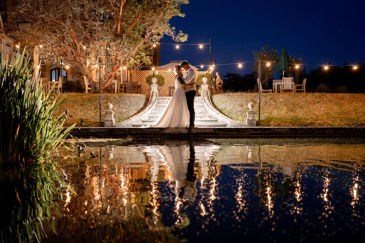 Rhinefield House Hotel - Wedding at night