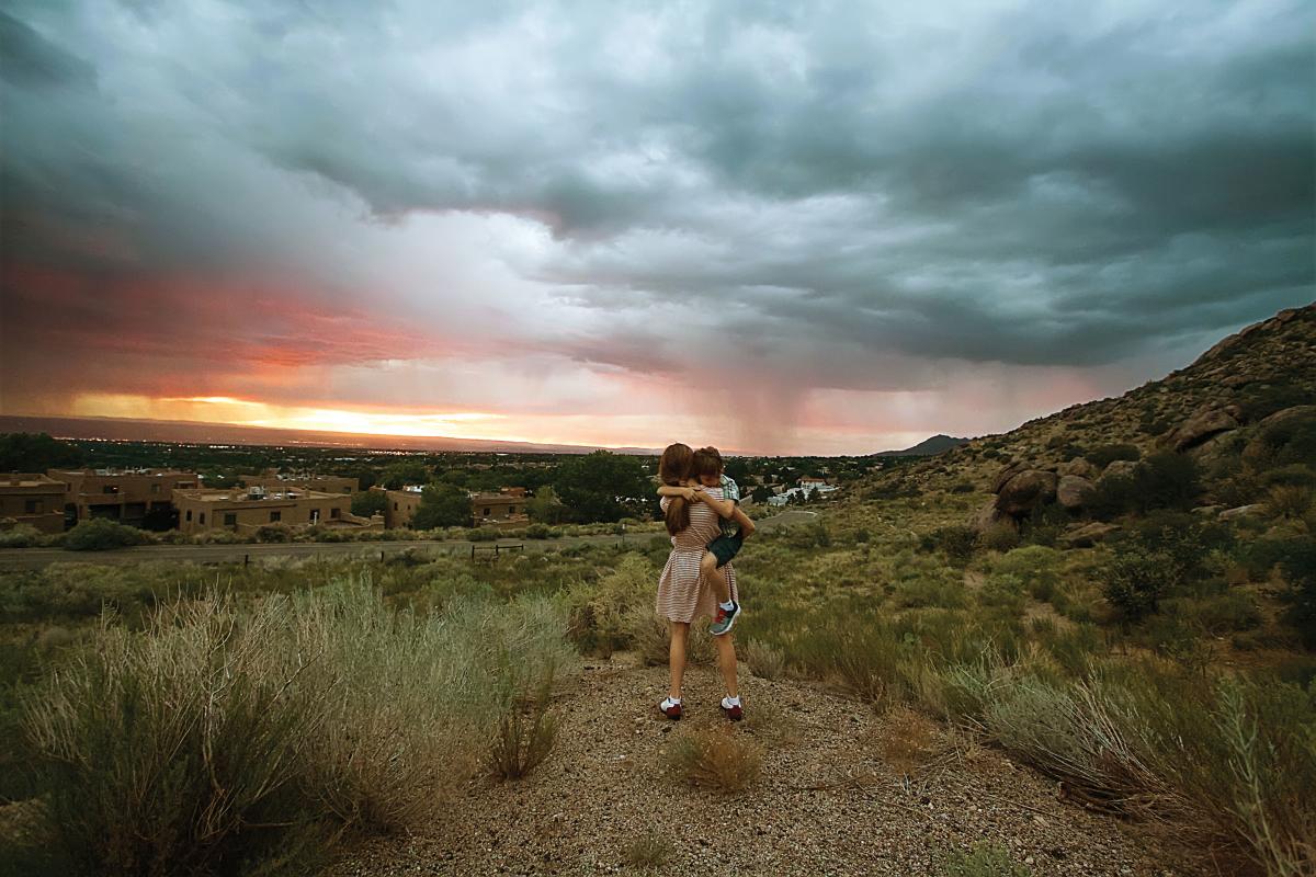 First Place: Landscape, Shelter from the Storm by Trisha Hughes