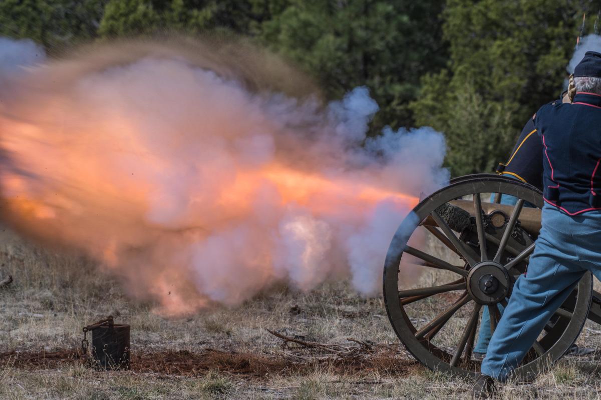 Civil War Encampment Pecos