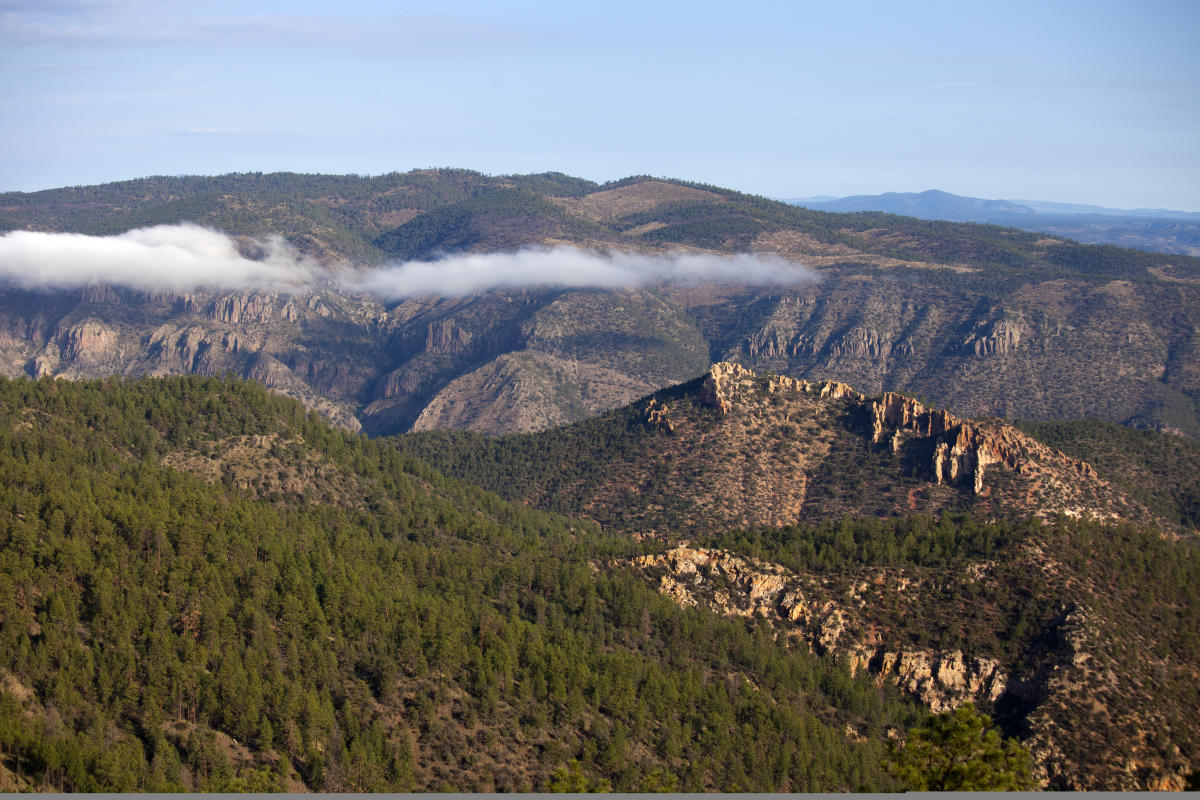 Gila Wilderness Aerial