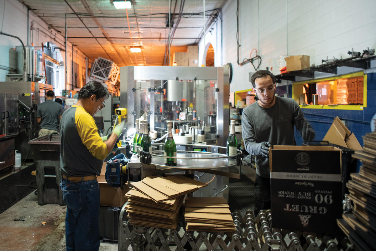 Gruet Winery - Bottling Plant