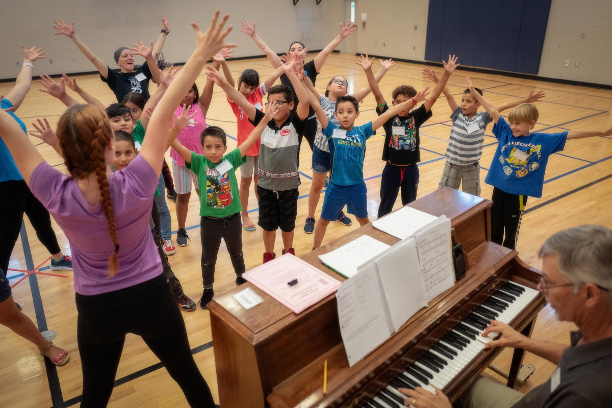 NDI Outreach Program Fourth Graders