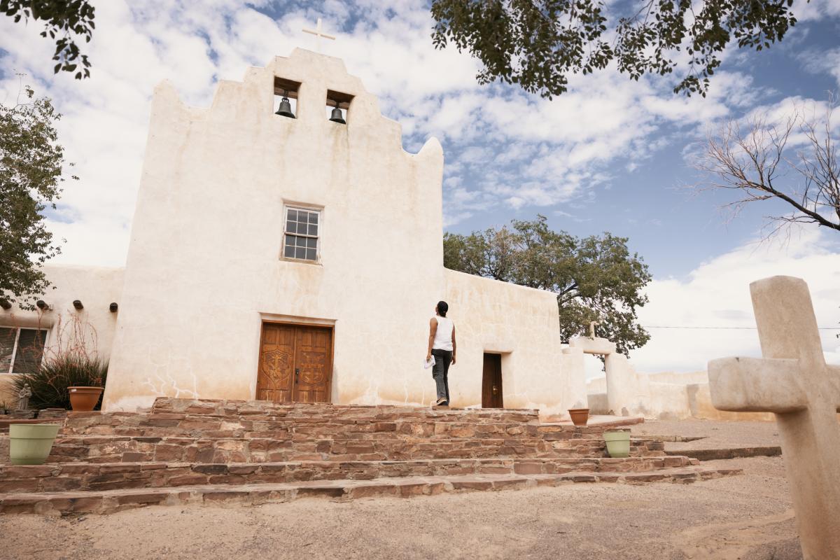 Route 66 Laguna Church