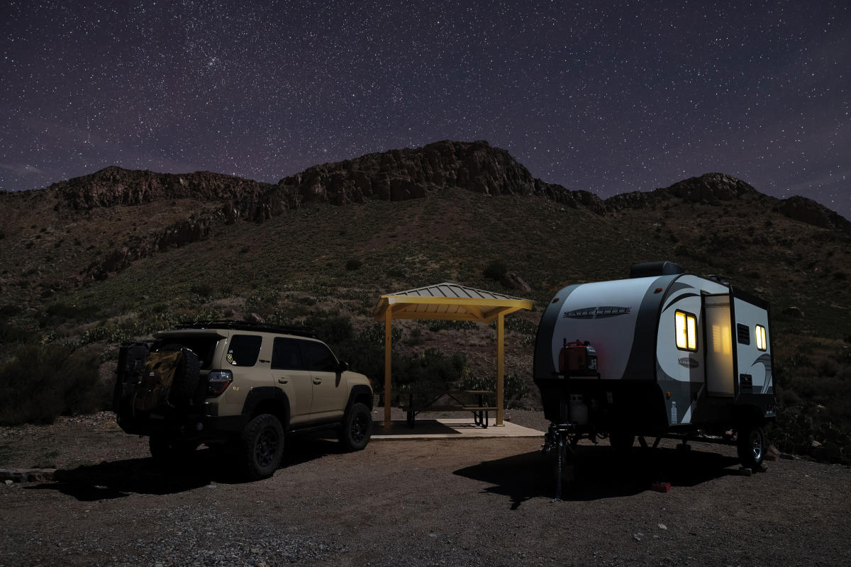 Campsites at Rockhound State Park come with round-the-clock views.