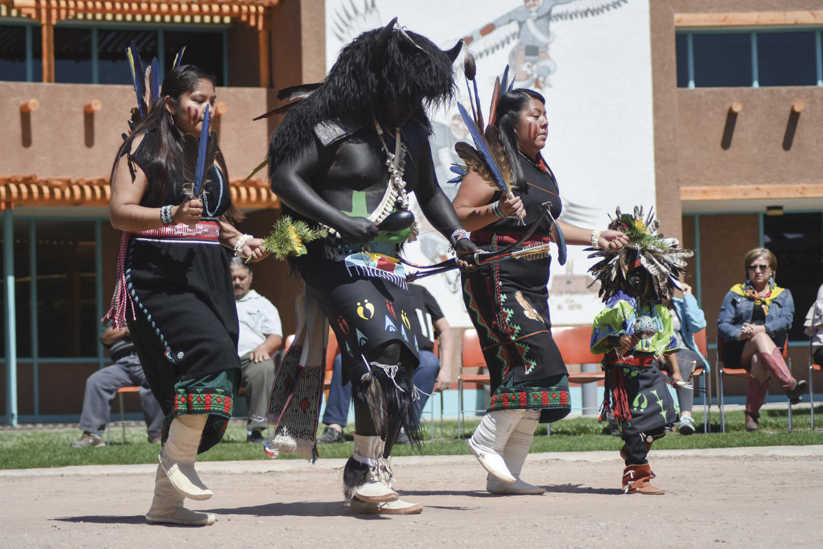 Dancer at the Indian Pueblo Cultural Center