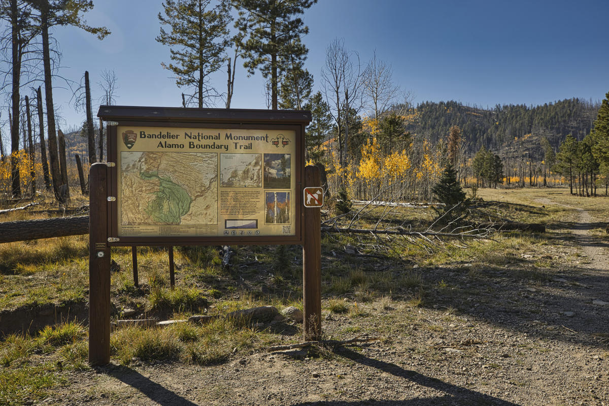 Bandelier National Monument, Alamo Boundary Trail