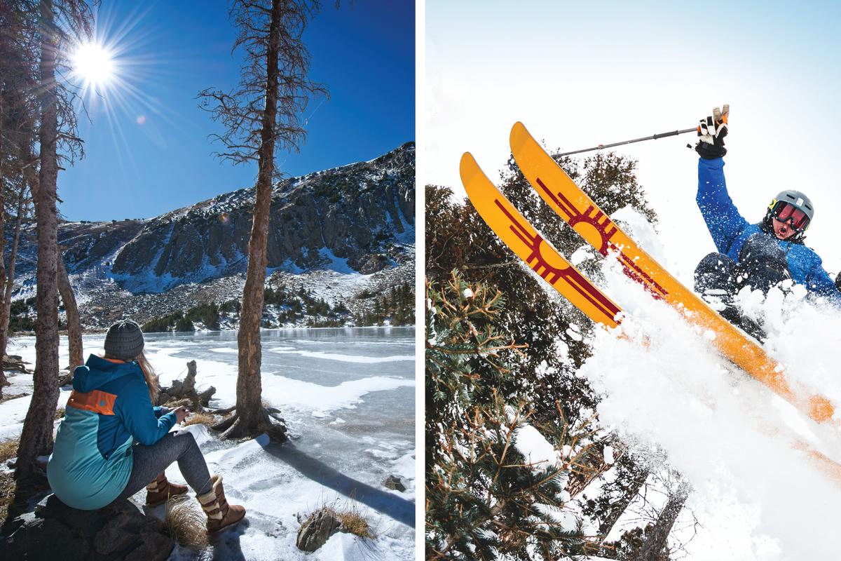 Skiing at Red River