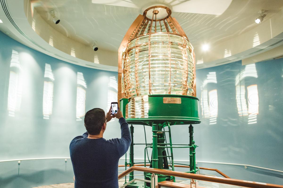 Charles Lighthouse Artifact-Mariner's Museum
