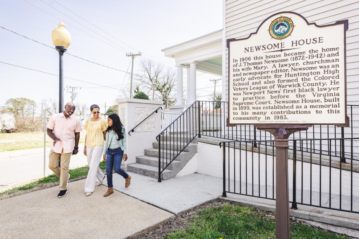 The Newsome House Museum & Cultural Center in Newport News