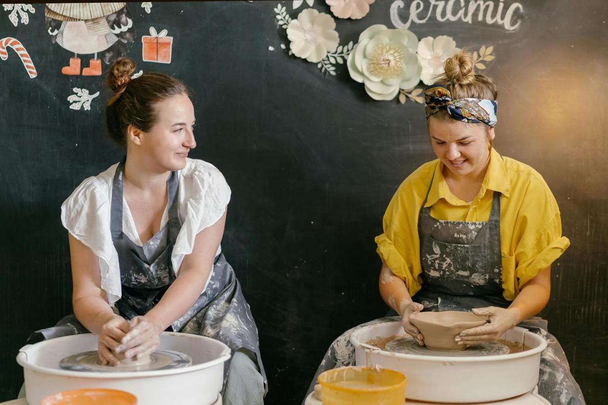 take a class at taos ceramics center