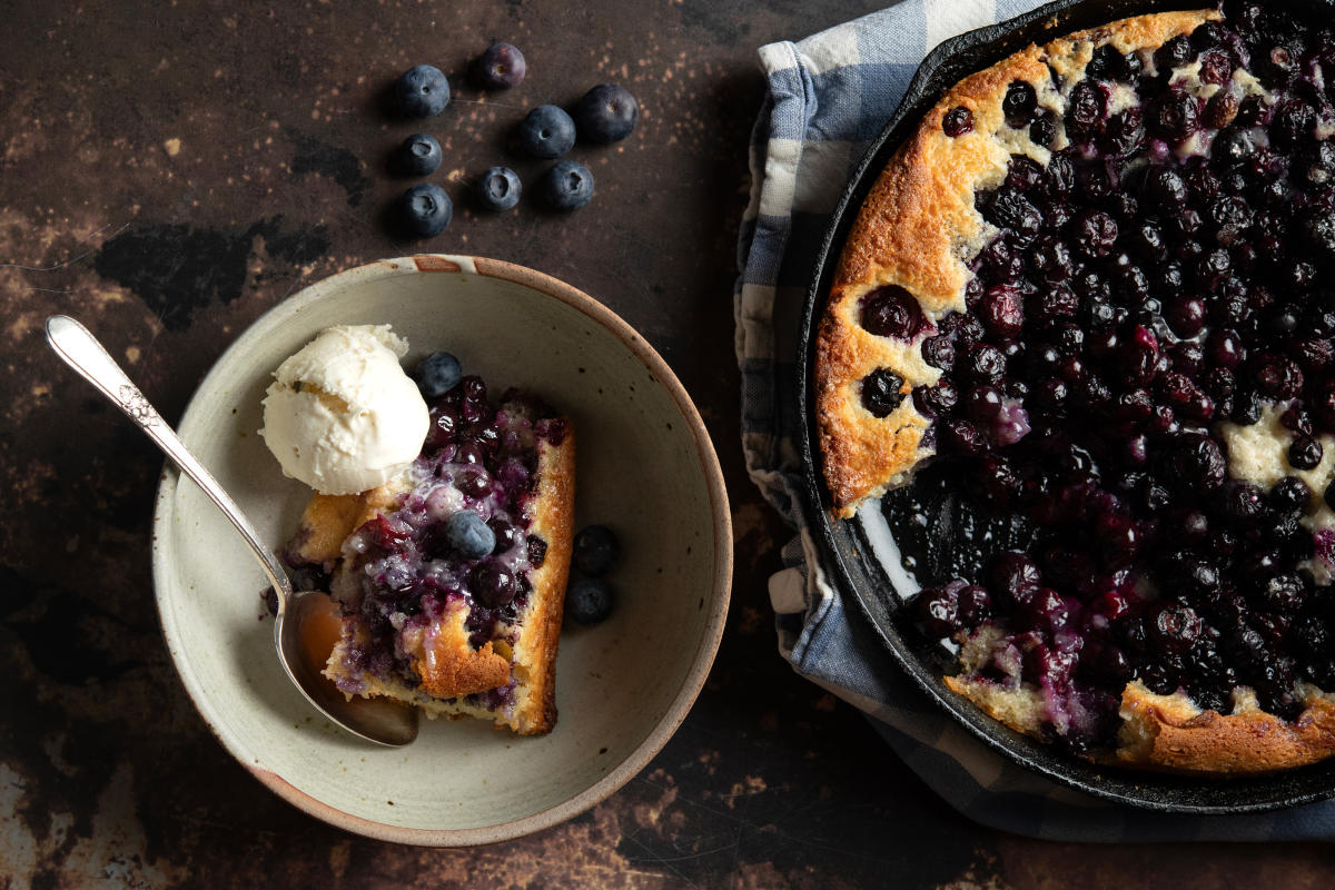 Gracie Jo’s  Blueberry Cobbler