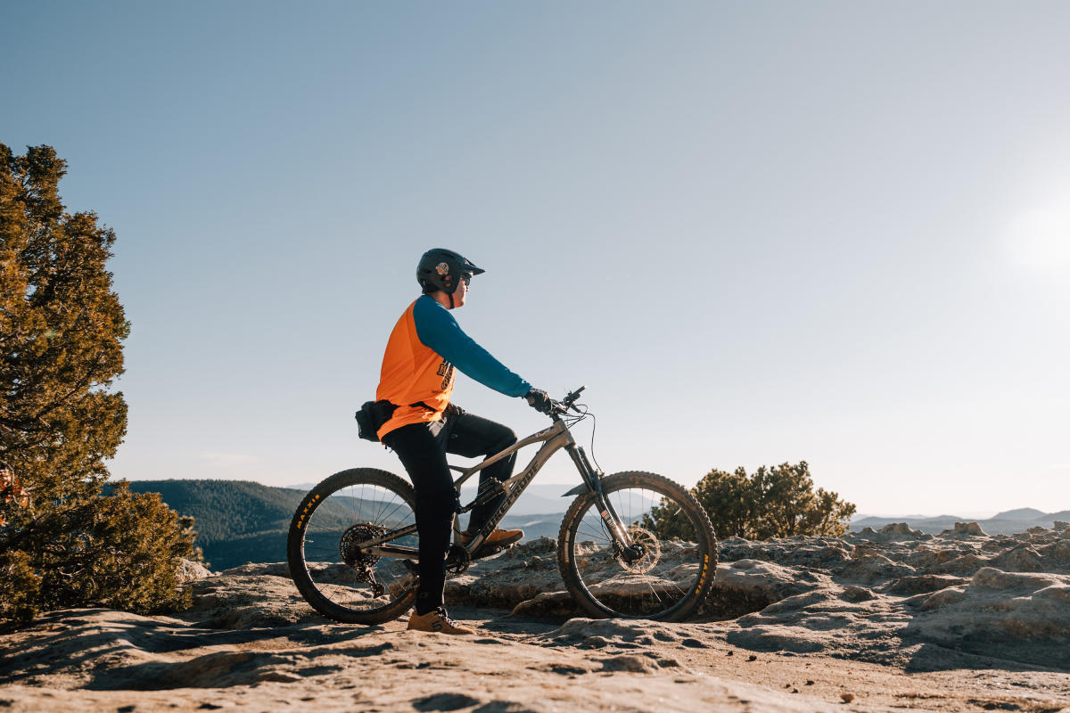 Justin Small enjoys the wide open, vast array of mountains and open skies.