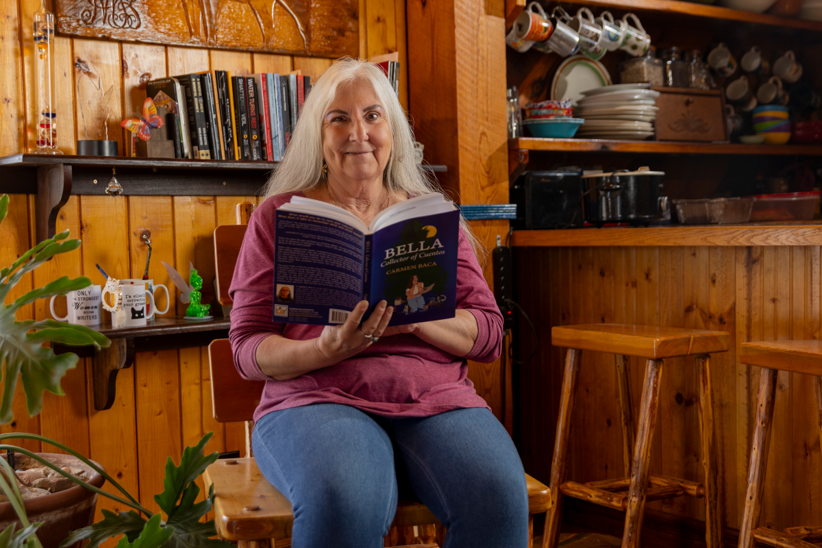 The longtime Las Vegas teacher and author tells stories that celebrate and preserve the special culture of her community.