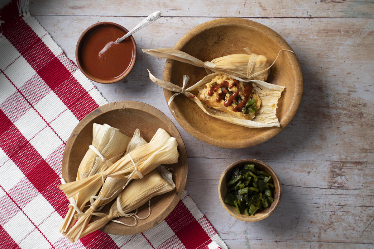 Yam Tamales