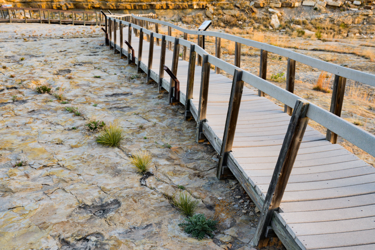 Clayton Lake State Park and Dinosaur Trackways