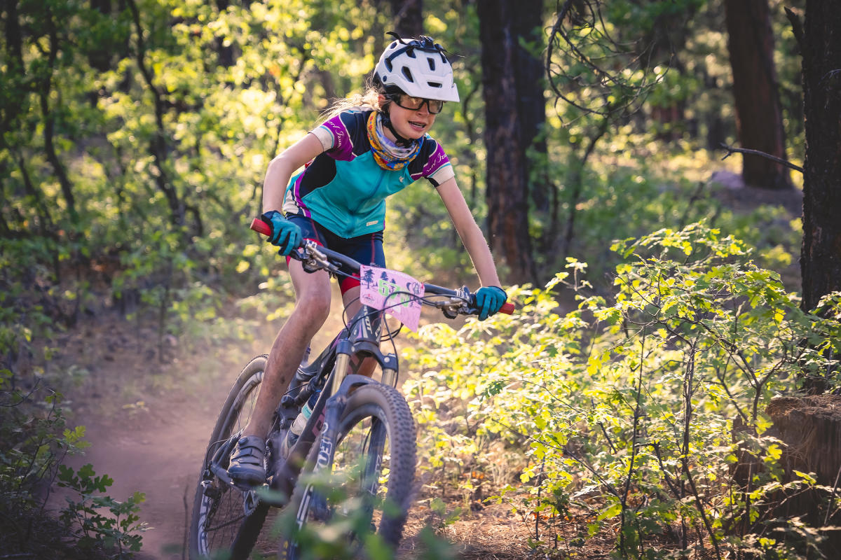 Mountain biking at 24 Hours in the Enchanted Forest, Gallup