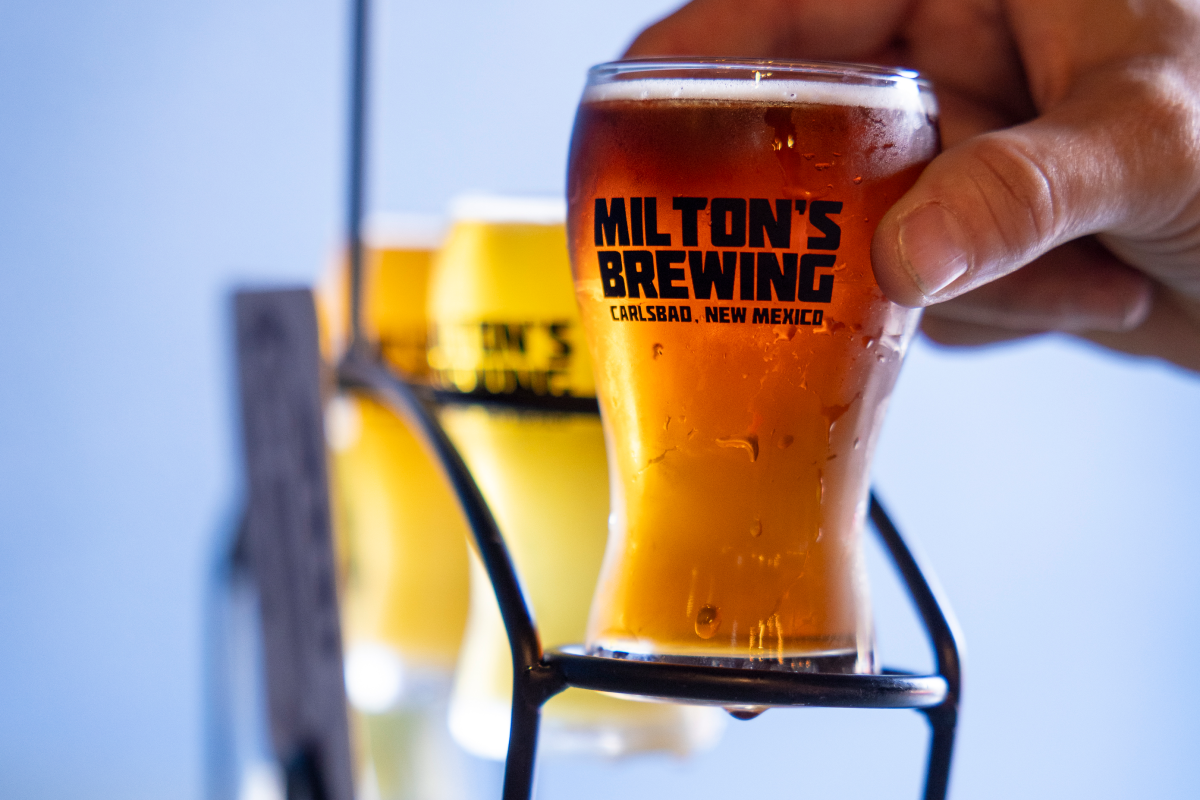 Sample a craft beer at Milton’s Brewing.