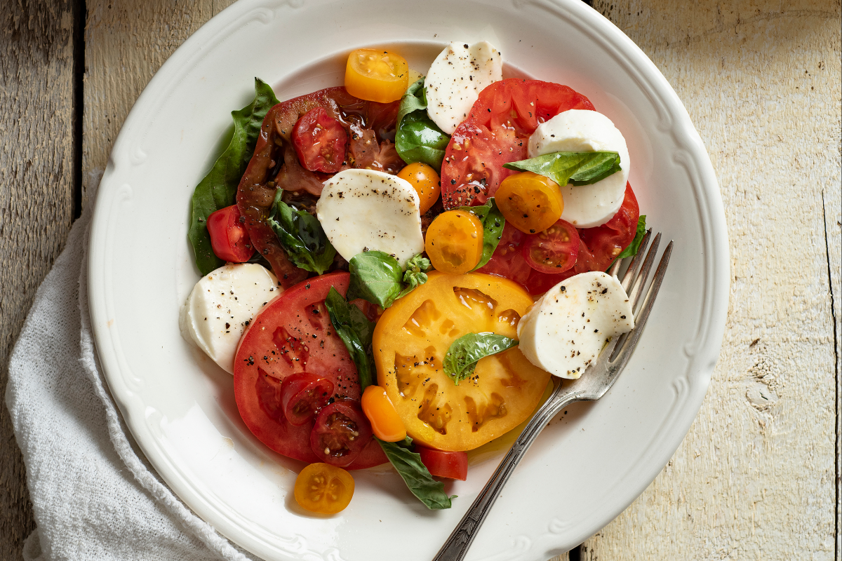 Santa Fe Farmers Market, Caprese Salad