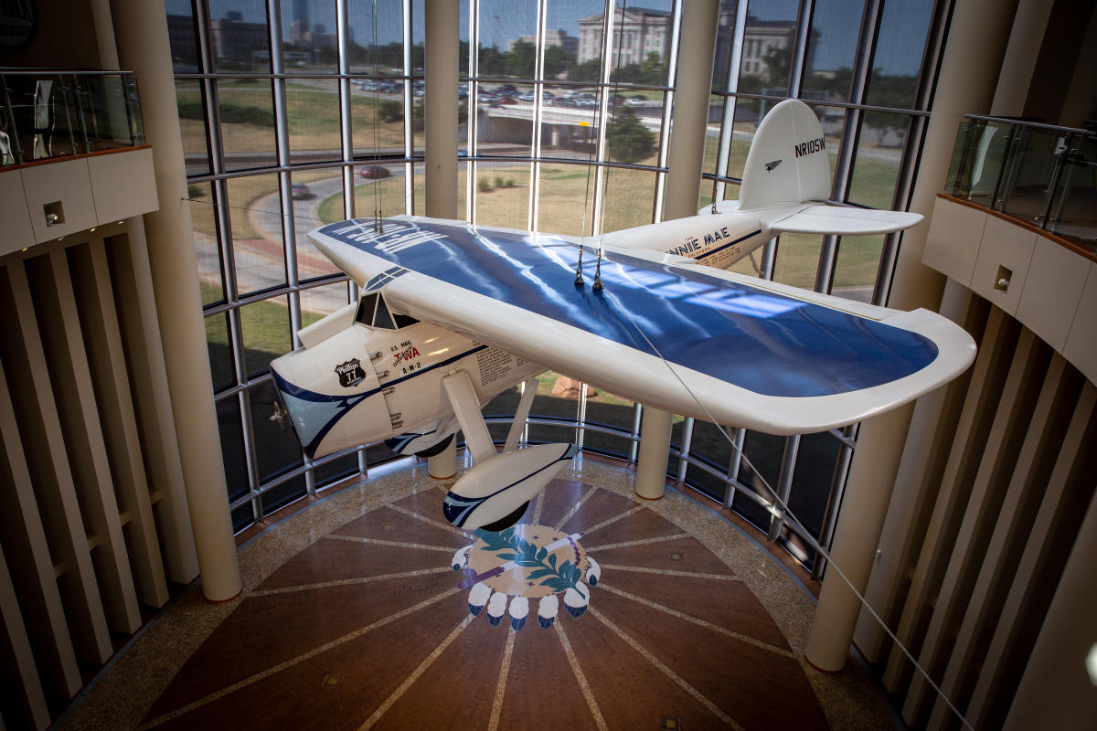Airplane in Oklahoma History Center