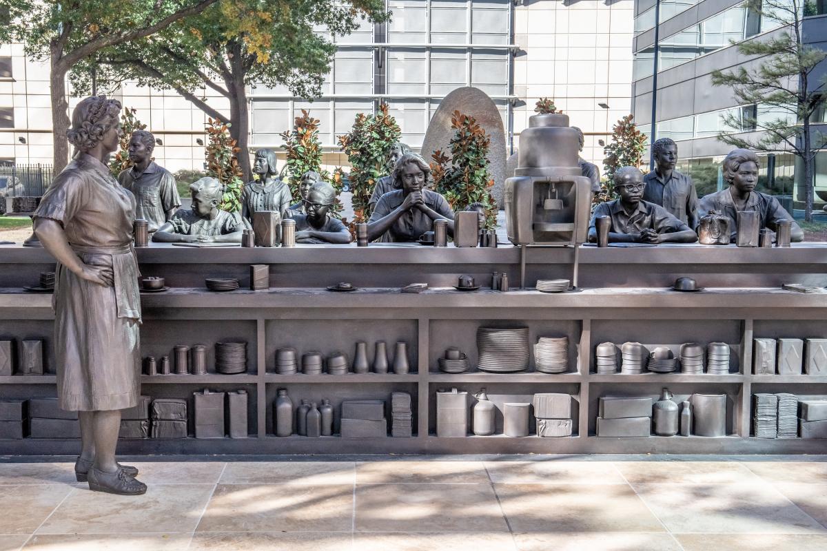 Clara Luper National Sit-In Plaza