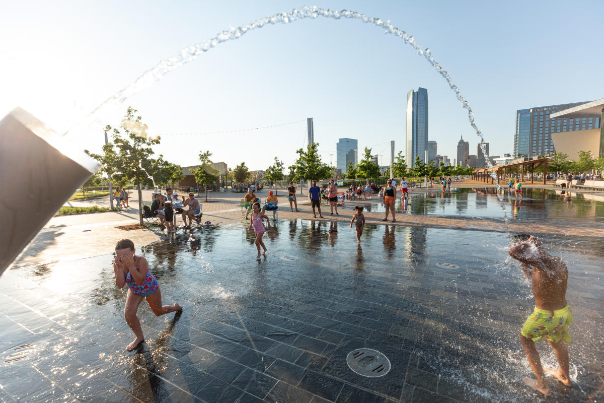 Scissortail Park Splash Pad