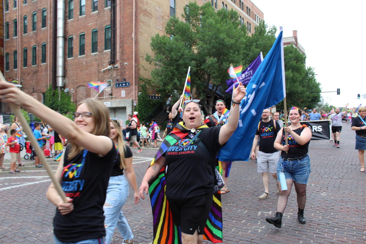 Omaha Pride 2024 Maire Hedwiga