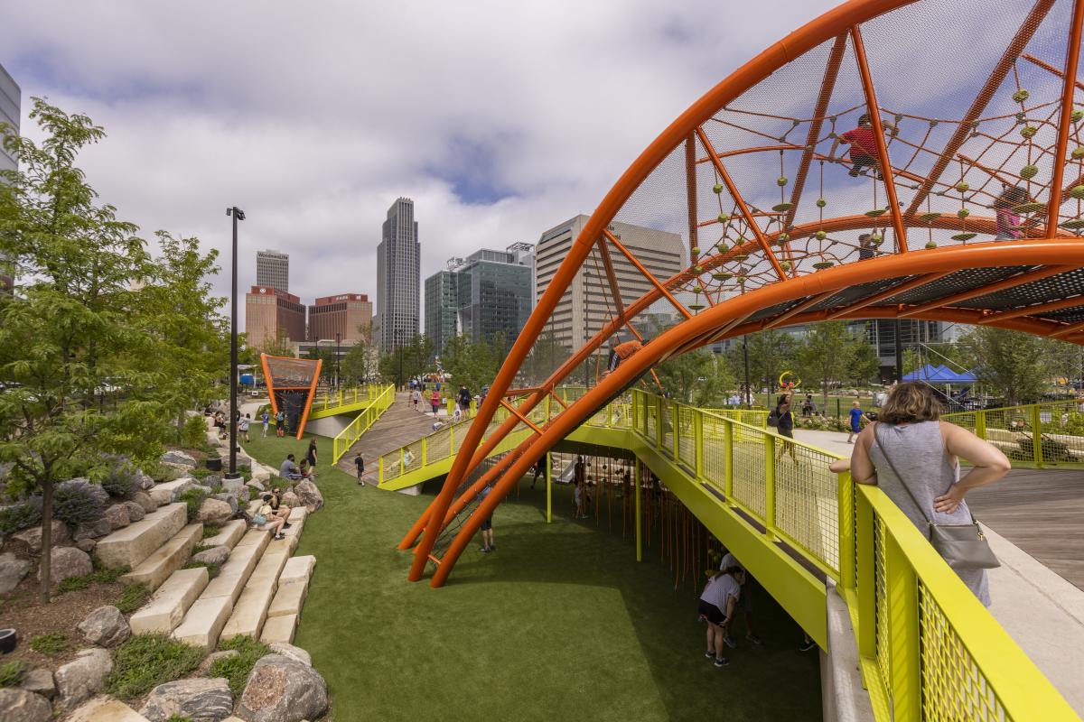 Gene Leahy Mall at The RiverFront