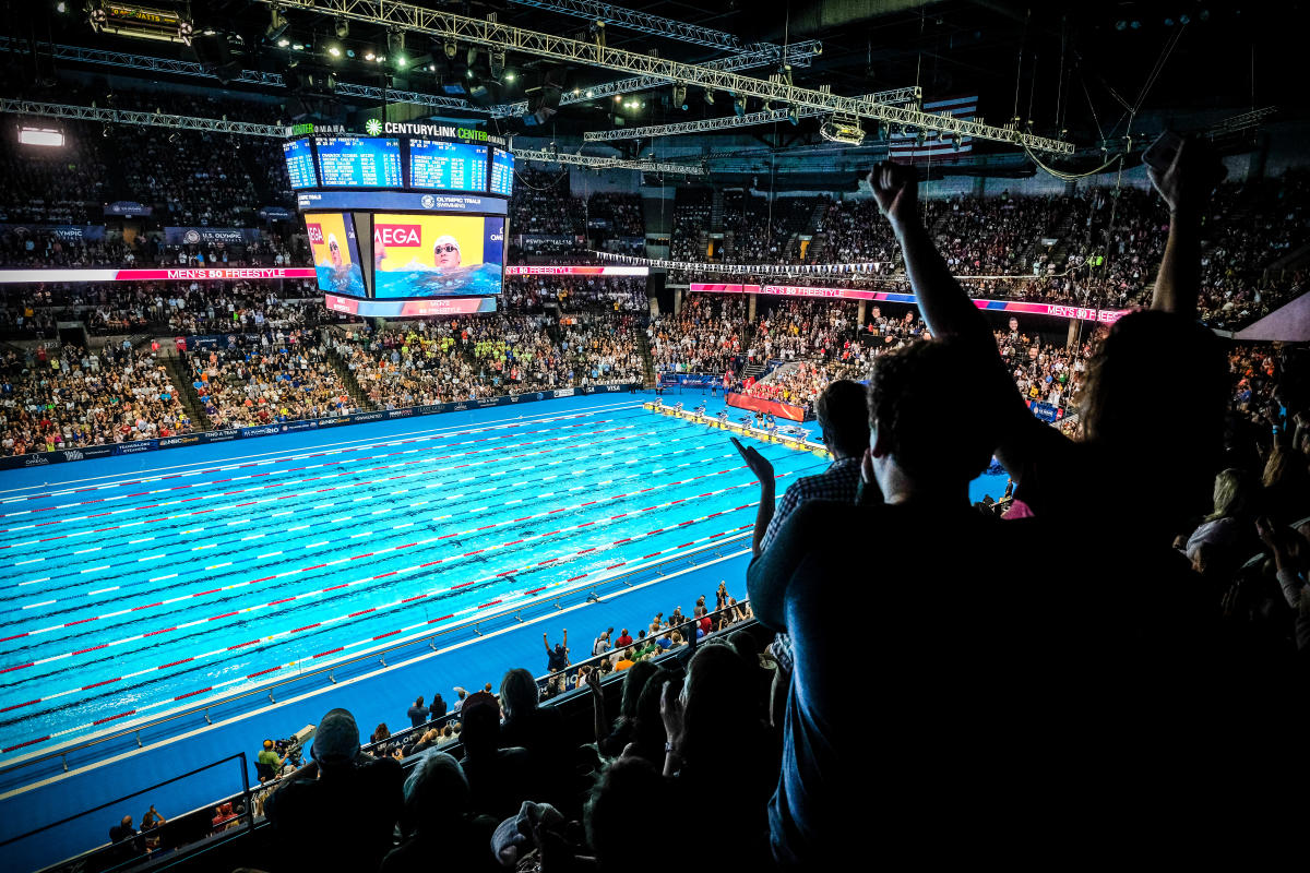 Olympic Swim Trials in Omaha