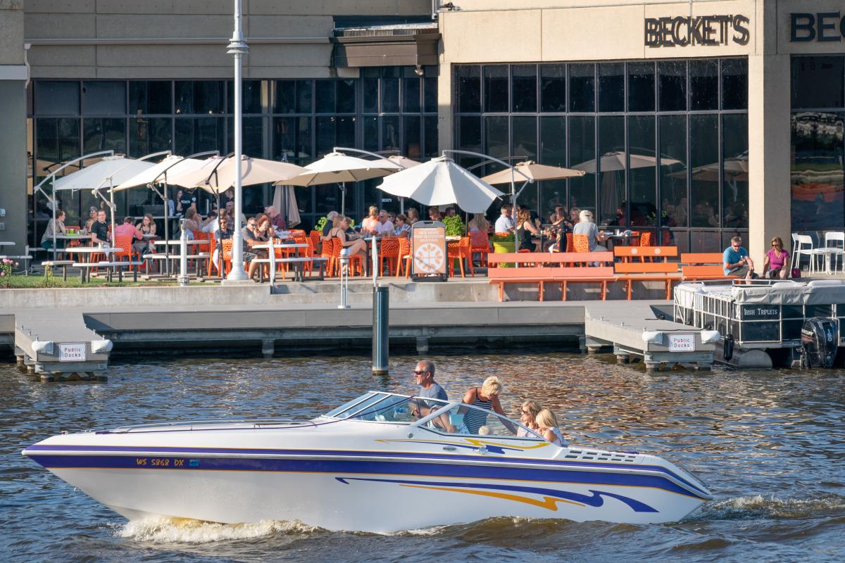 Boating Waterfront Dining