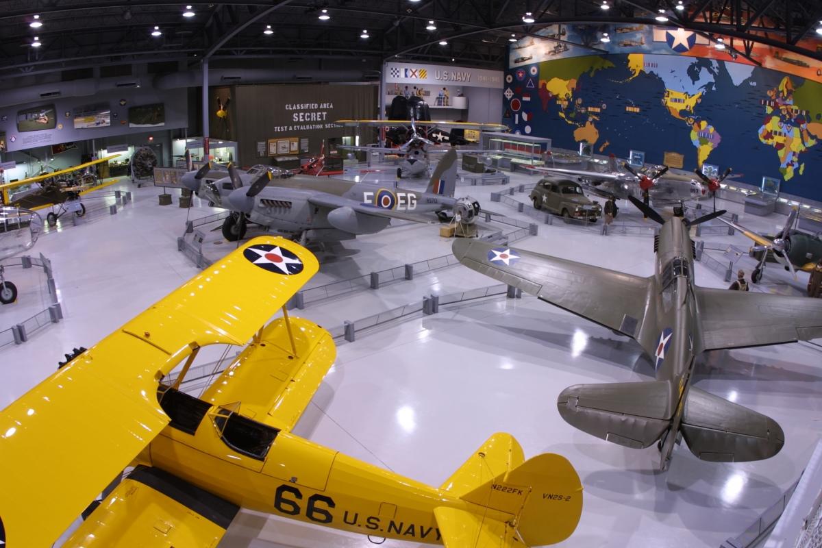 EAA Museum Yellow Plane