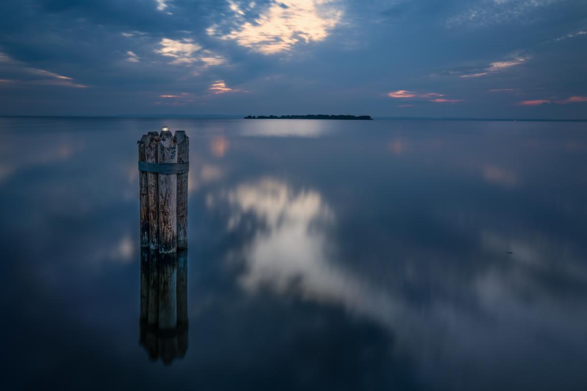 Lake Winnebago Evening Sky