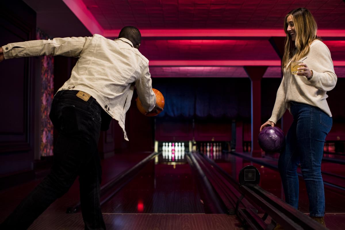 Bowling at The Howard Lanes