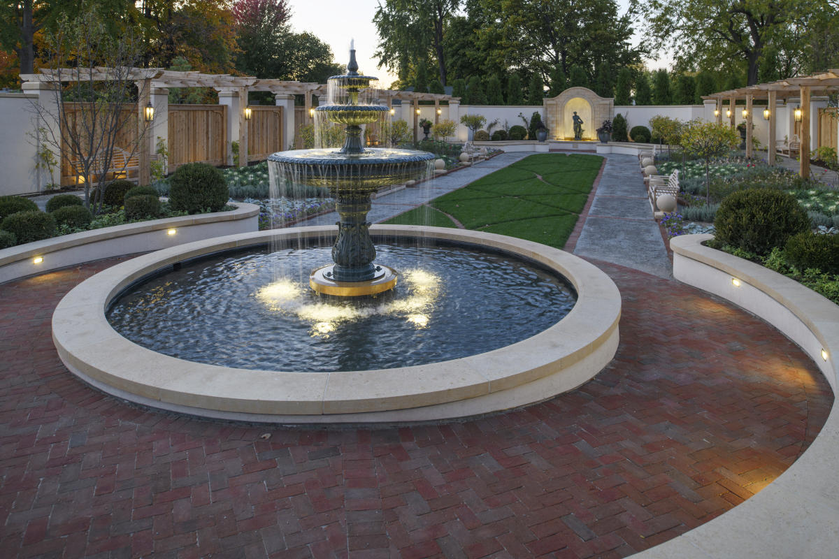 Paine Formal Garden Fountain