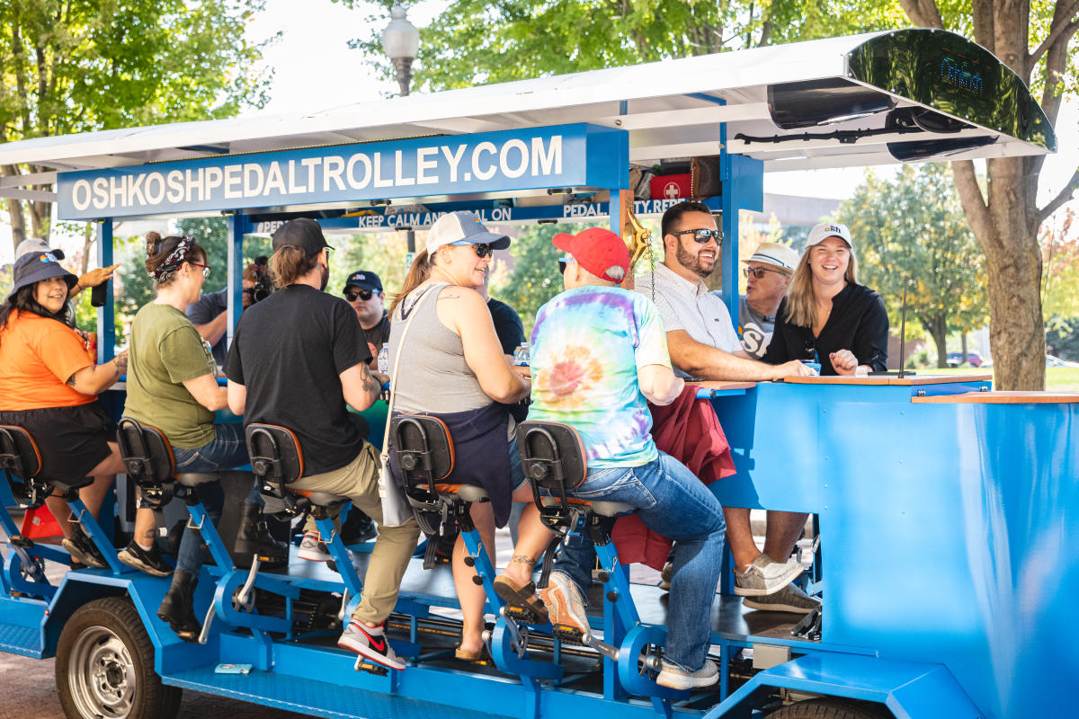 Oshkosh Pedal Trolley