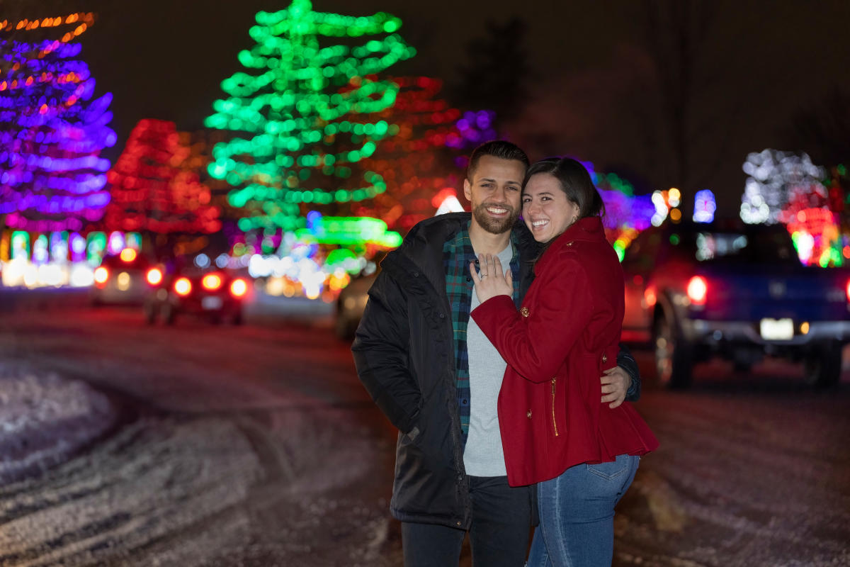 Celebration of Lights Engagement