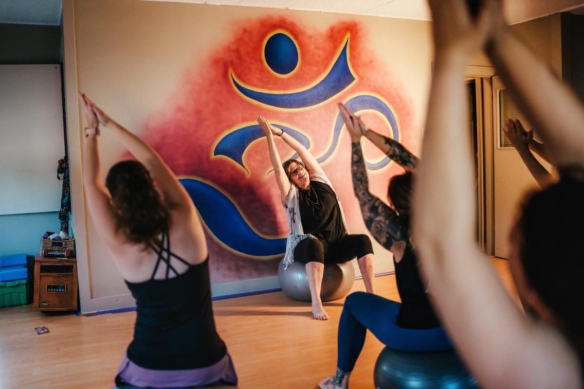 Indigo Lounge Yoga Class