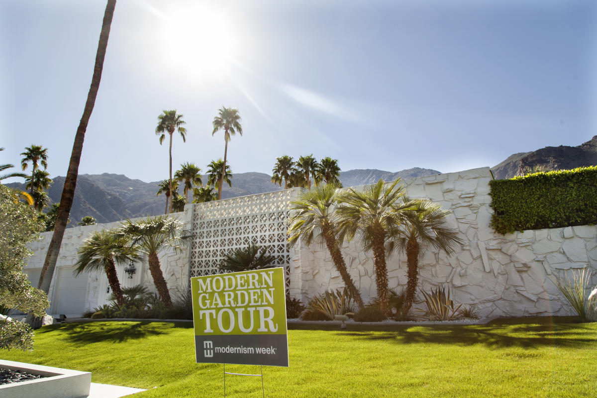 Modernism Week Garden Tour
