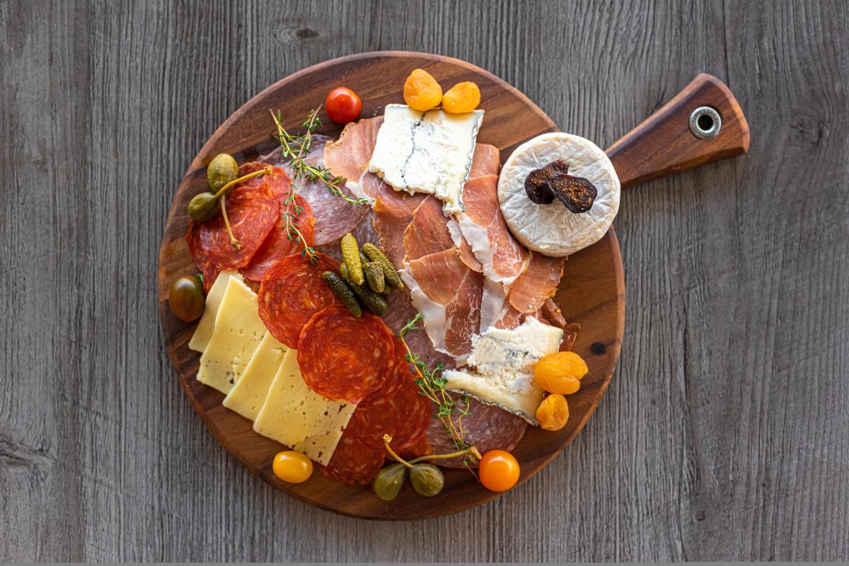 Charcuterie at Persimmon Bistro.