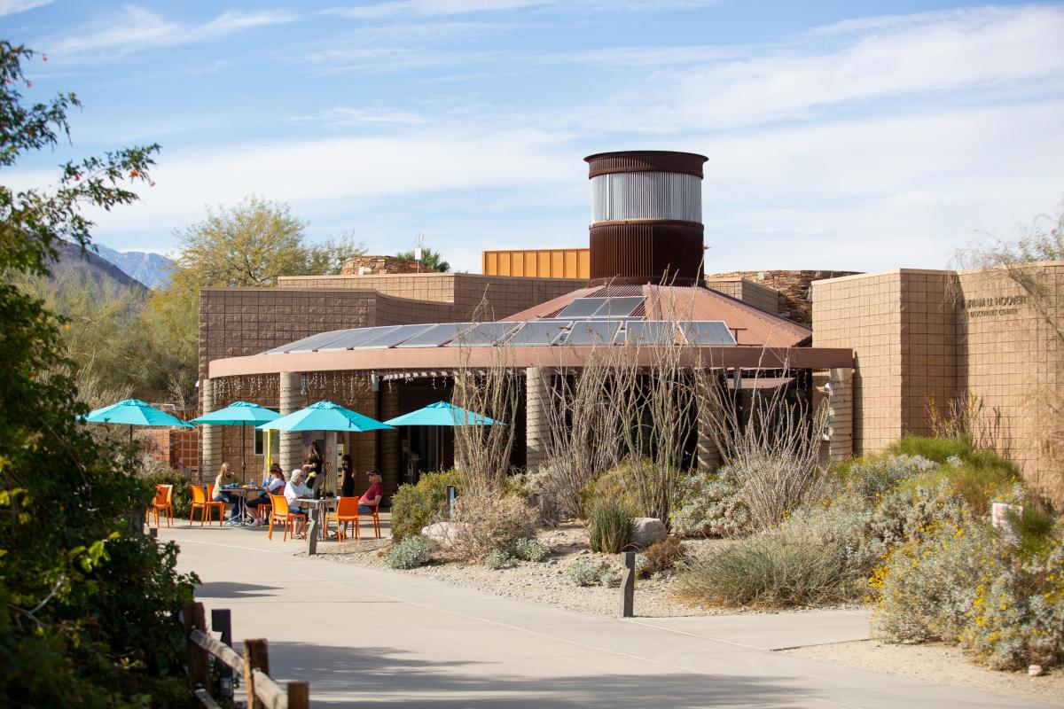 Building at the Living Desert