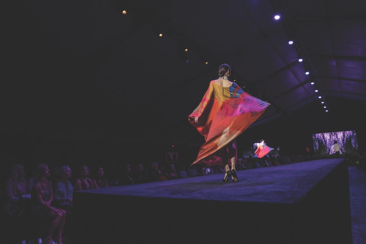 The runway at Fashion Week El Paseo.