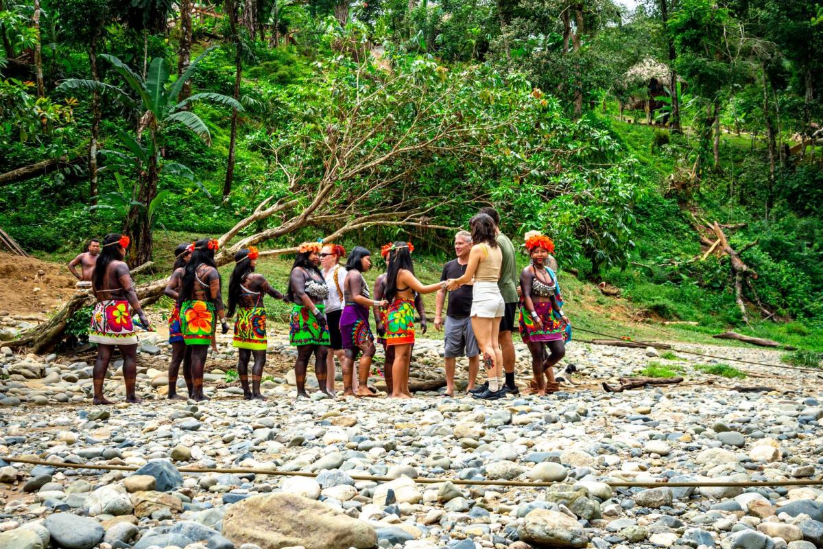 Emberá Purú Biakirú village