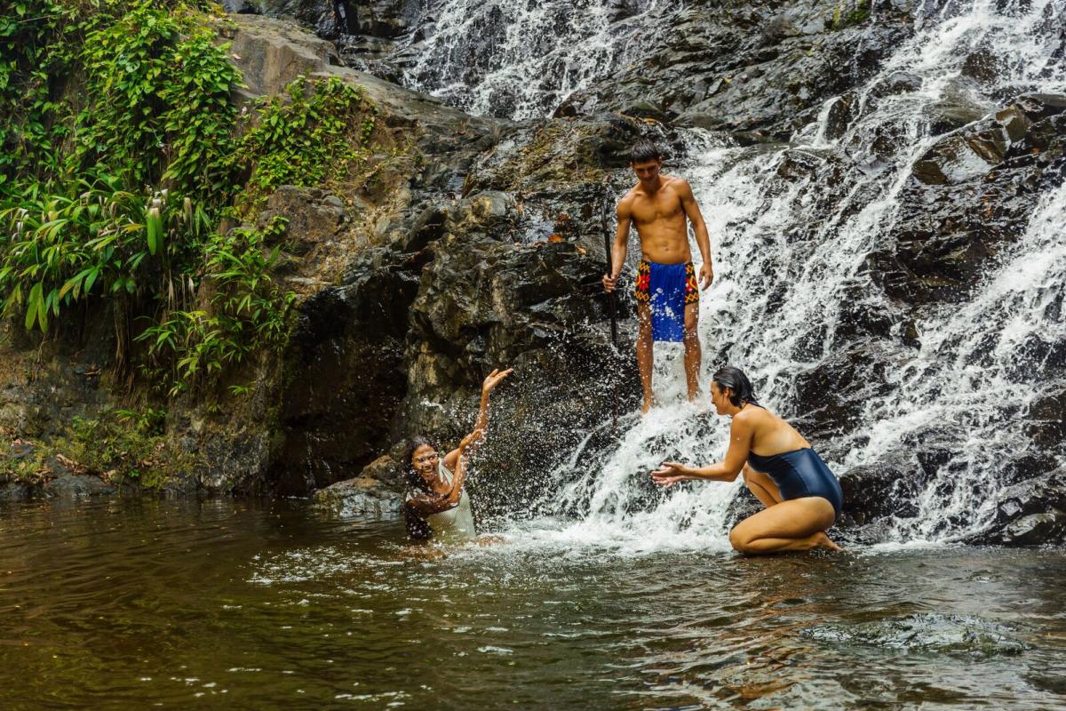 Quebrada Bonita, Emberá Puru Biakuru experience, Emberá- Wounaan comarca, Chagres river, Panamá