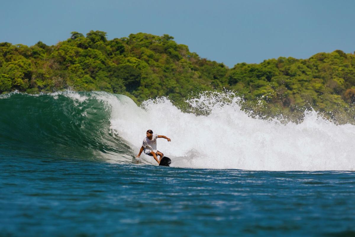 Surf at The Point in Santa Catalina, Veraguas province, Panamá