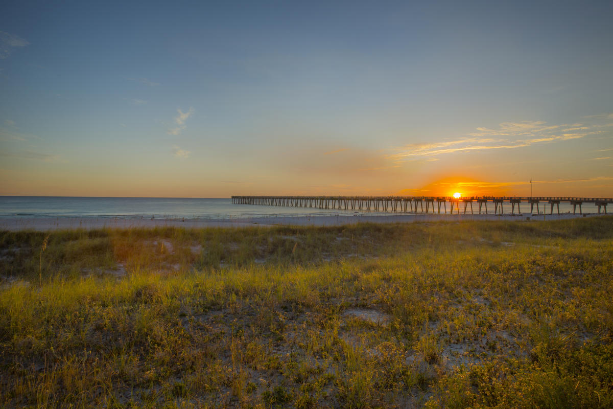 St. Andrews State Park Sunset