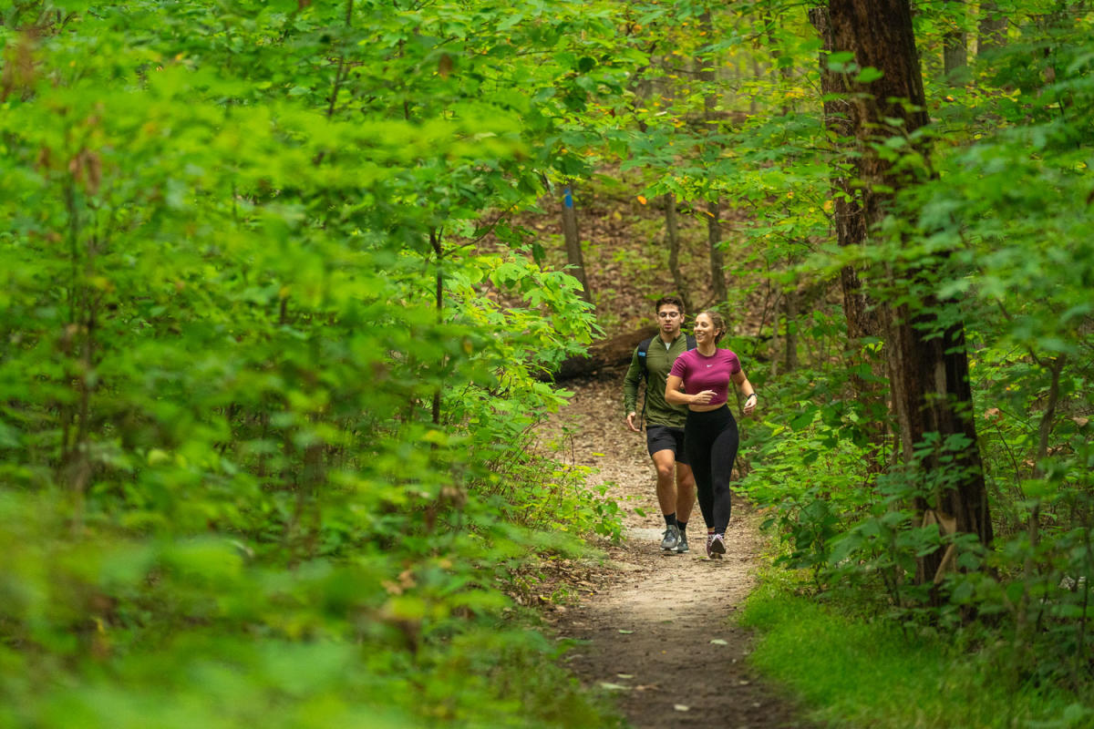 Cumberland Valley Couple Hiking