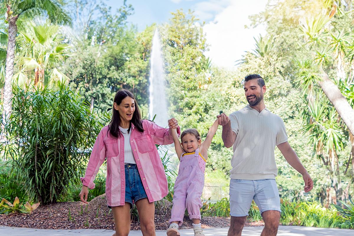 Family at Perth Zoo