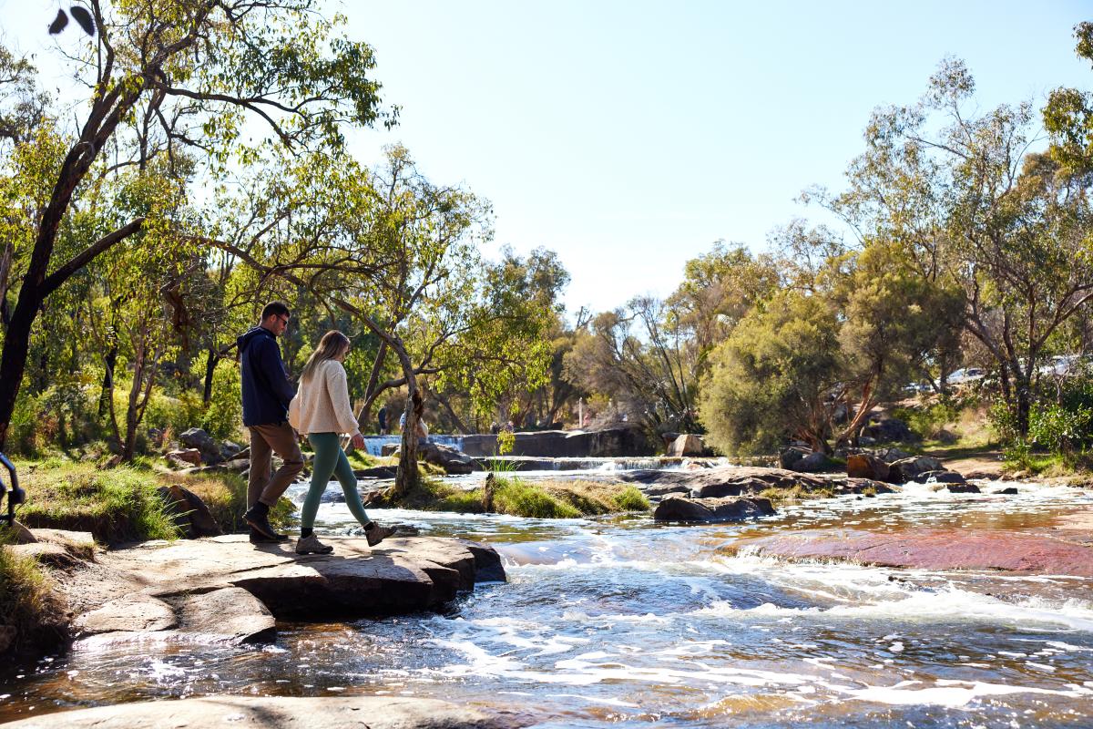 Noble Falls in Gidgegannup, Perth Hills