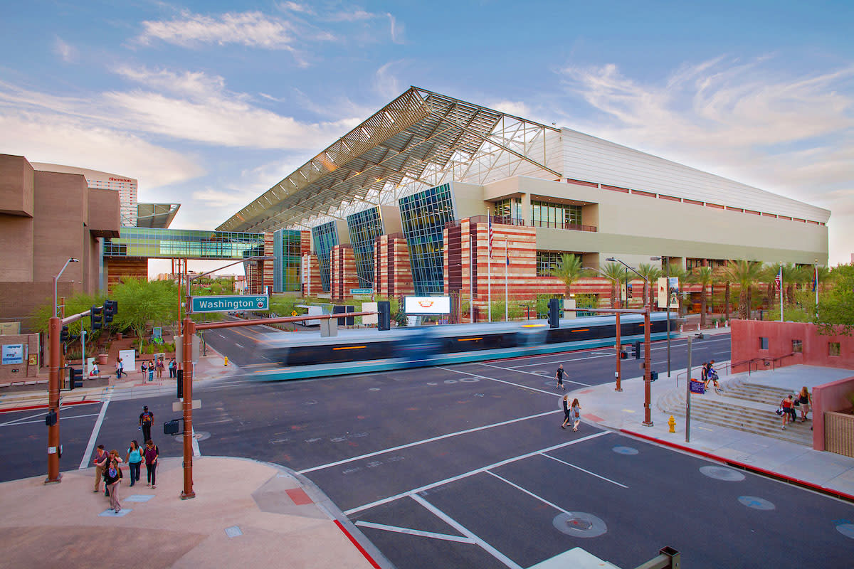 Valley Metro Rail at Phoenix Convention Center