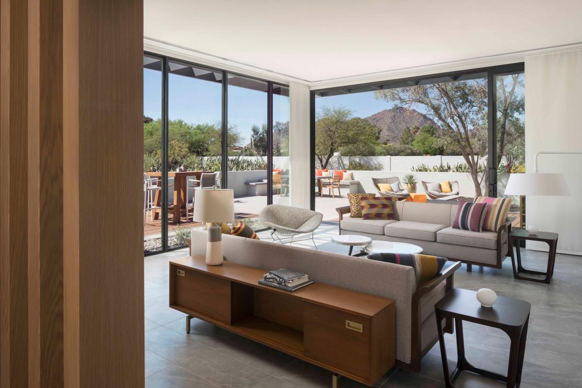 Andaz Scottsdale Resort Albers House Living Room